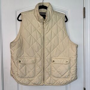 J Crew Plus Quilted Excursion Vest